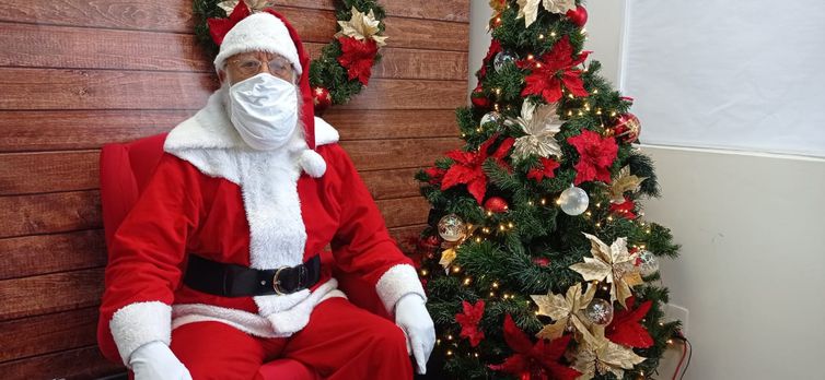 Em tempos de pandemia, o Papai Noel é virtual