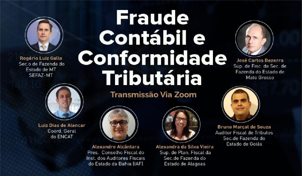 Sefaz e CRC promovem webinar para debater fraude contábil e conformidade tributária
