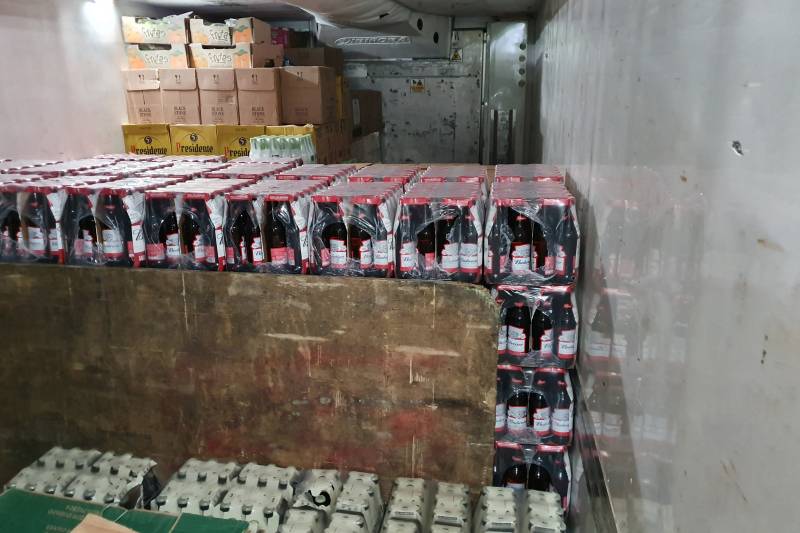 Sefa apreende mais de 10 mil garrafas de bebidas alcoólicas em Marabá