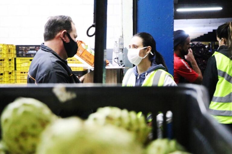 Orientação reduz contaminação  por coronavírus na Ceasa Curitiba