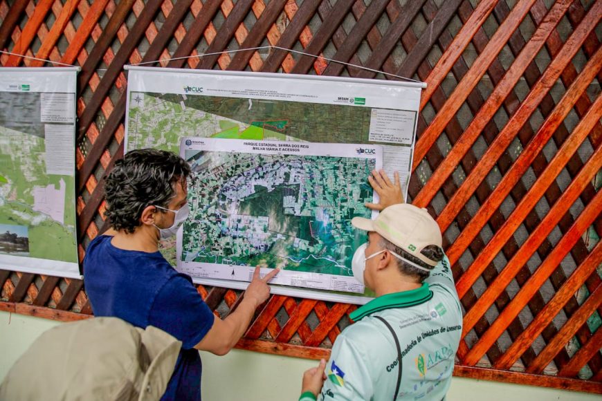 Parque Estadual Serra dos Reis, que une o turismo à pesquisa técnico-científica recebe visita do secretário da Amazônia