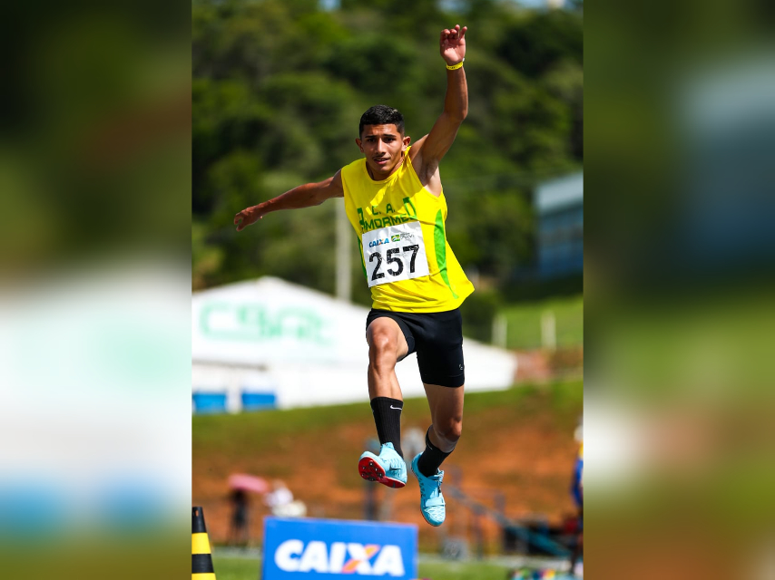 Estudante da rede estadual conquista 1º lugar no Campeonato Brasileiro de Atletismo Sub-18