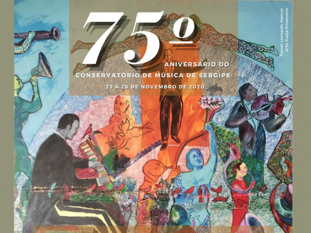 Conservatório de Música de Sergipe celebra 75 anos com vasta programação