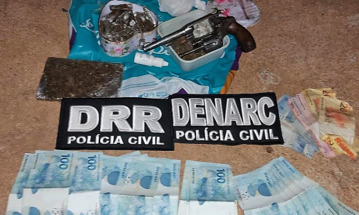 Polícia Civil deflagra 3ª etapa da Operação Hermanos prende traficante e apreende drogas em Nova Olinda