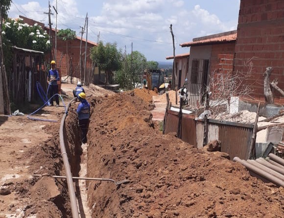 Rede de água tratada chegará para cerca de 240 famílias de residencial da zona sul de Teresina