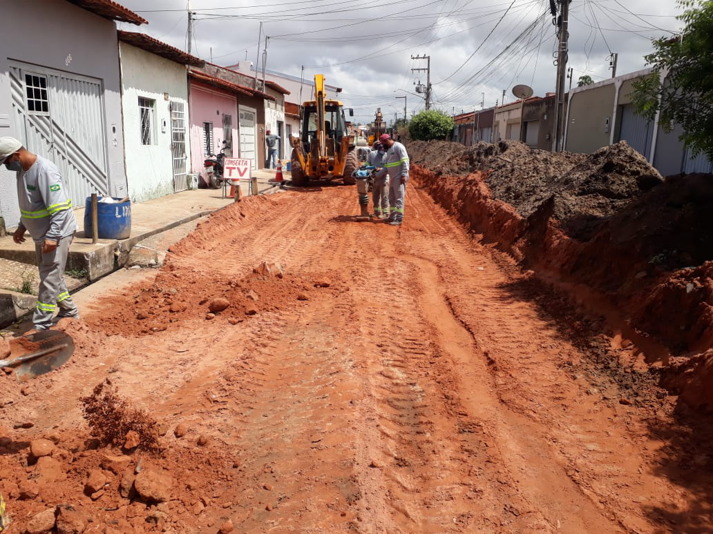 Obras do Programa Mais Asfalto prosseguem em andamento em Imperatriz