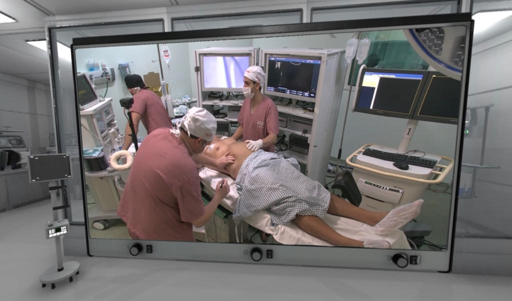 HGRS sedia cirurgia gravada em 360º, inédita no mundo