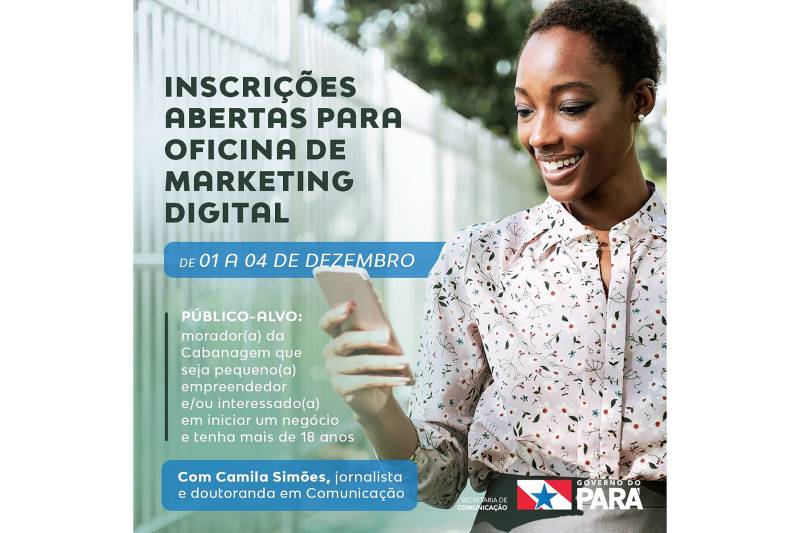TerPaz promove oficina de Marketing Digital para moradores da Cabanagem