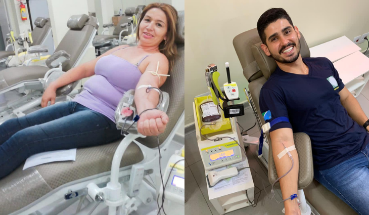 Como doadores de sangue, servidores compartilham a sensação de ajudar ao próximo