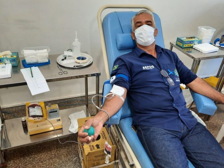 Servidores estaduais fortalecem corrente do bem com doação de sangue ao Hemocentro de Cacoal