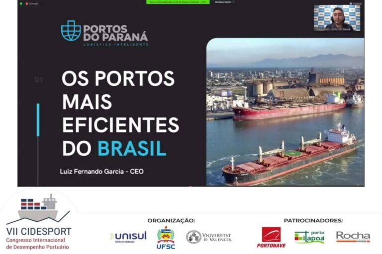 Portos do Paraná ganha projeção em abertura de evento nacional