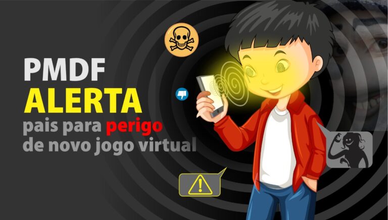 PMDF alerta pais para perigo de novo jogo virtual