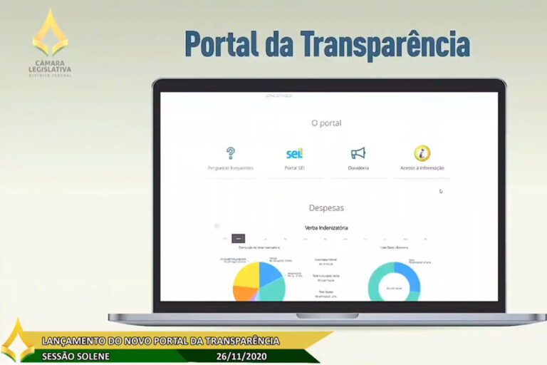 Novo Portal da Transparência garante acesso facilitado a dados da CLDF