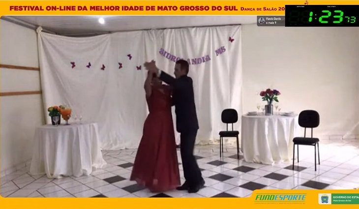 Definidos os finalistas do festival on-line de dança de salão da melhor idade