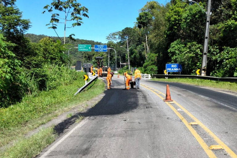 Rodovia do Litoral terá serviços  de conservação nesta semana