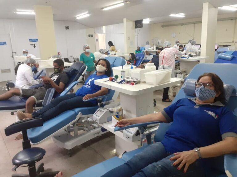 Servidores do Detran-MA participam da Semana Nacional do Doador Voluntário de Sangue