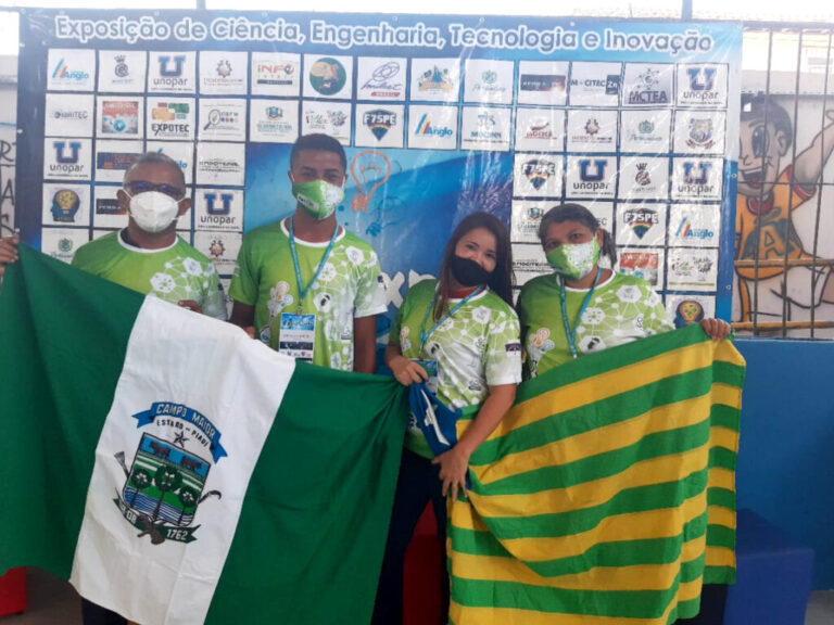Escola da EJA de Campo Maior conquista 1º lugar em Exposição de Ciência e representará o Brasil no México