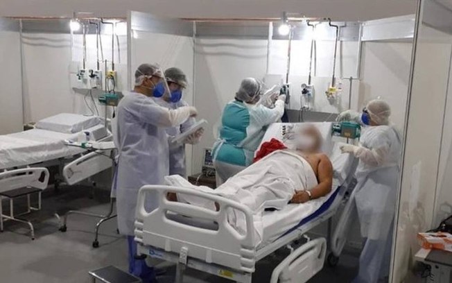 Hospital de campanha no Rio notifica por email sobre lotação e fila de espera