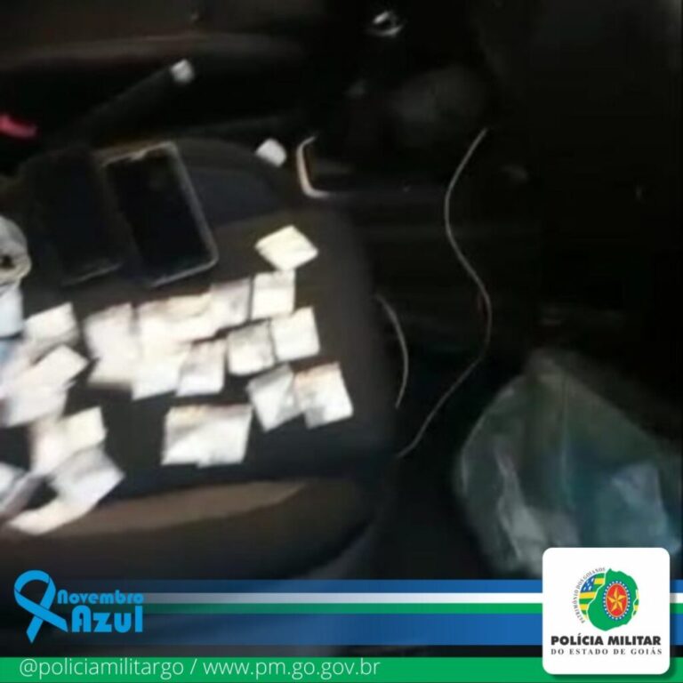 Batalhão de Terminal prende traficante de drogas em flagrante, em Goiânia