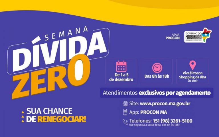 Semana Dívida Zero Procon começa nesta terça-feira (1º) com negociações on-line e presenciais
