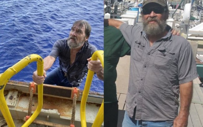 Após dois dias desaparecido, marinheiro é encontrado vivo, agarrado ao barco