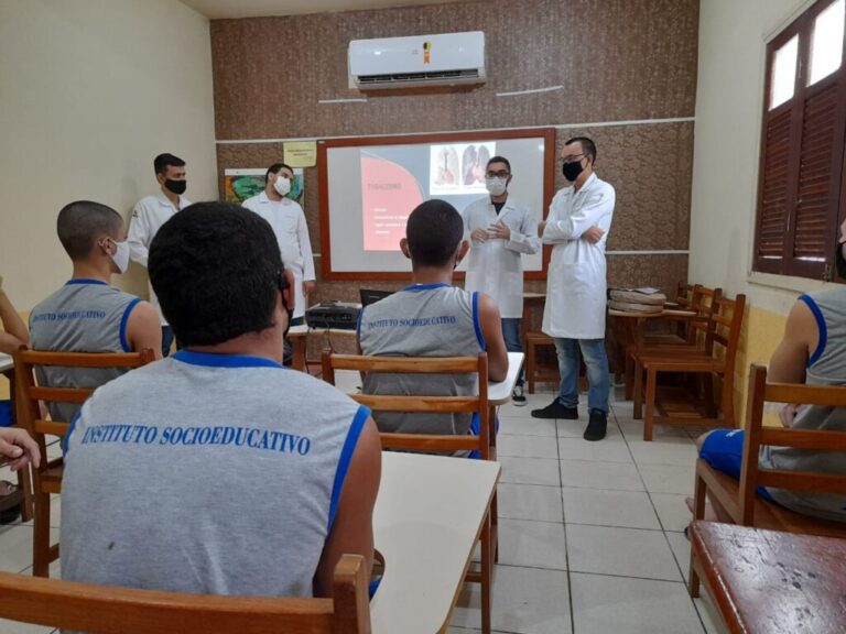 Palestra sobre saúde do homem marca o encerramento do Novembro Azul no Instituto Socioeducativo