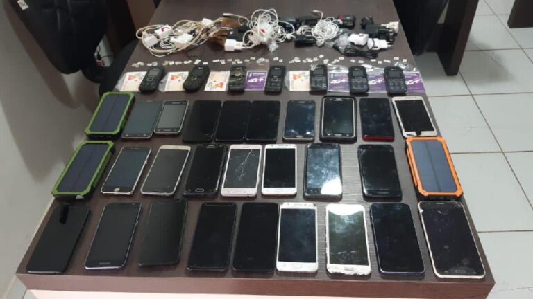 Policiais penais da Mata Grande apreendem mais de 30 celulares