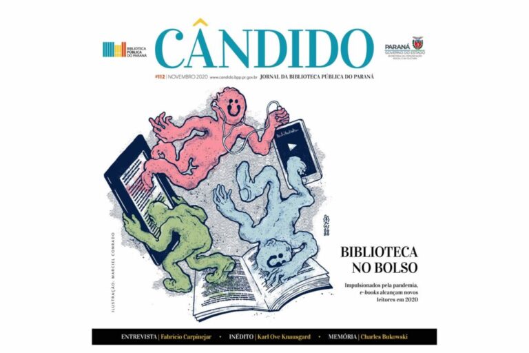 Crescimento do mercado de e-books é o assunto de capa do Cândido 112