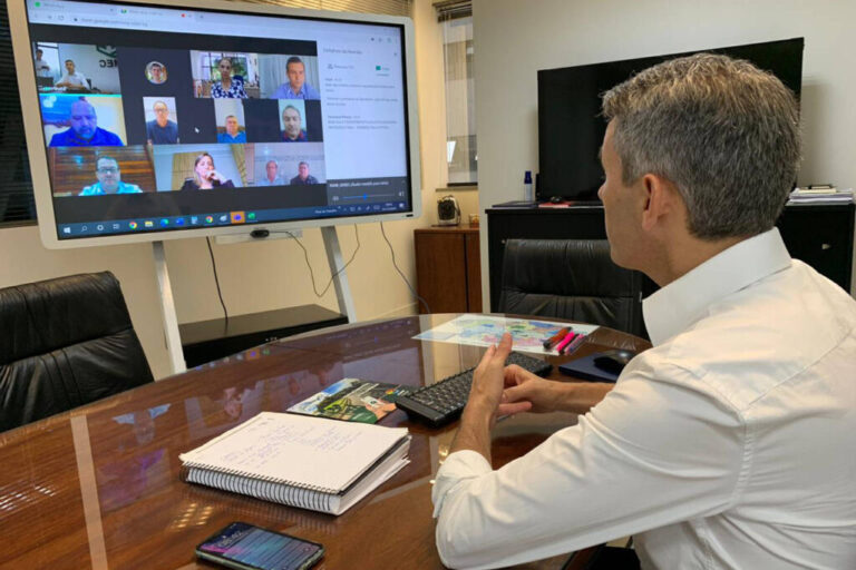 Encontro virtual reúne prefeitos eleitos da Região Metropolitana de Curitiba