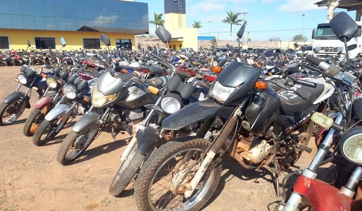 Pátio Zero: Detran-MS abre três leilões com mais de 700 motocicletas em dezembro
