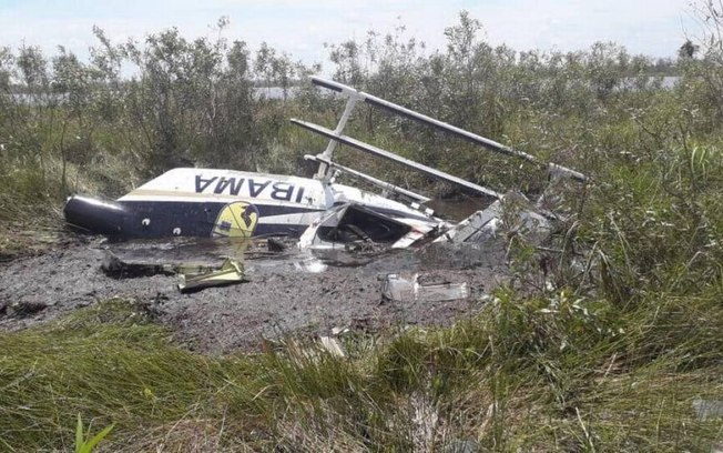 Mato Grosso: helicóptero do Ibama cai no Pantanal e piloto morre