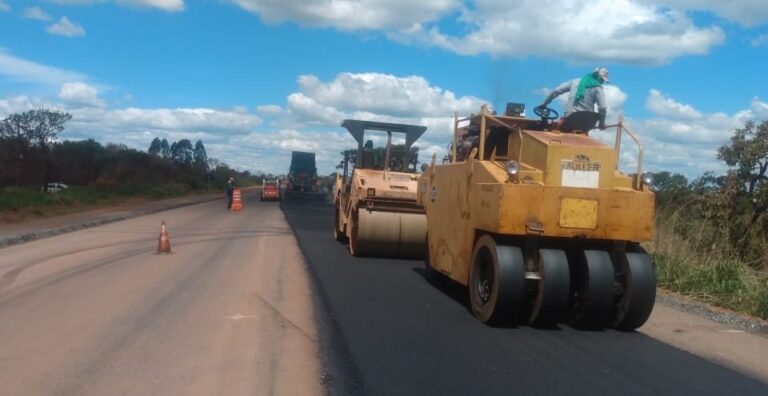 Pavimentação da DF-001 quase pronta