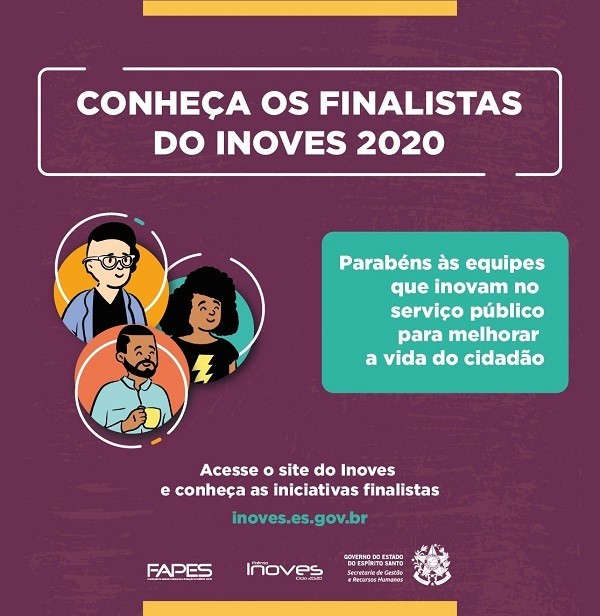 Seger divulga lista dos finalistas do Prêmio Inoves Ciclo 2020