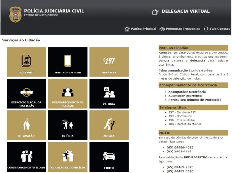 Delegacia Virtual apresenta novo layout e possibilita registros por smartphones
