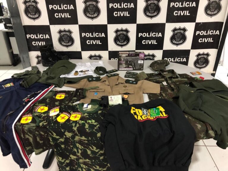 Homem é preso em Valparaíso suspeito de usar documentos falsos do Exército Brasileiro