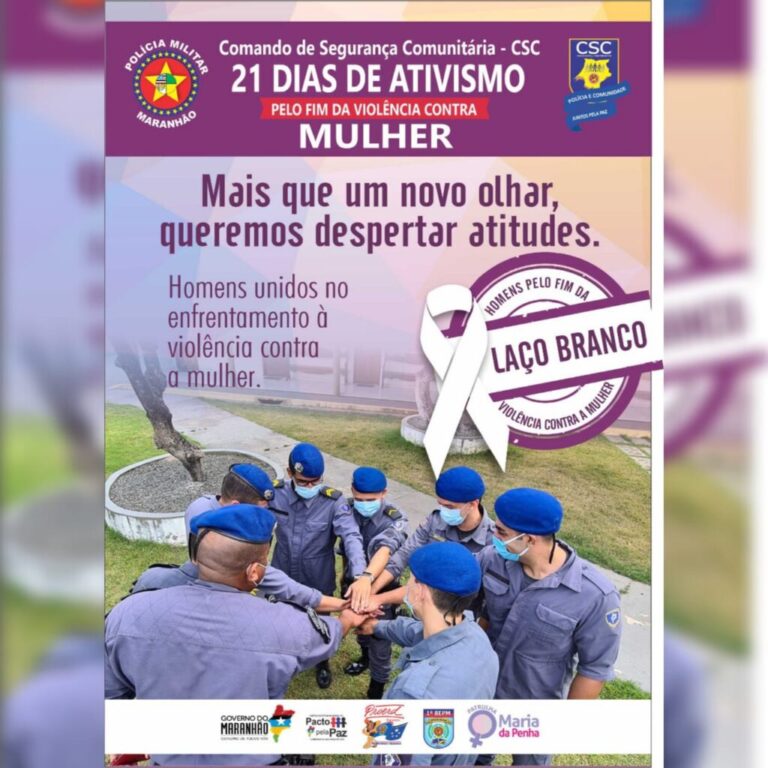 Polícia Militar mobiliza e promove ações na campanha pelo Dia do Laço Branco