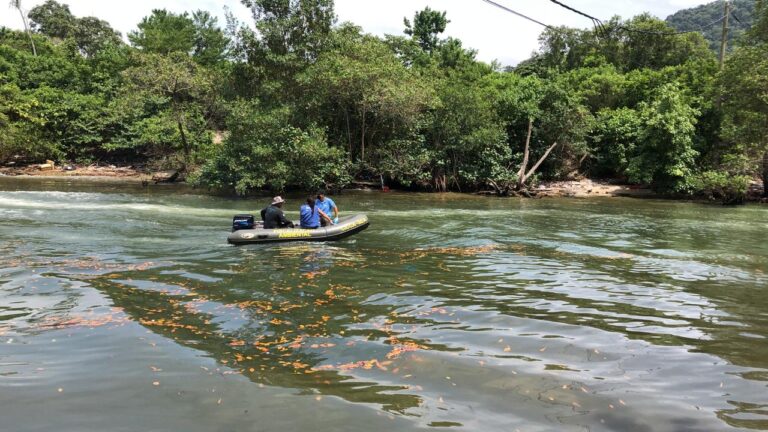Secretaria do Ambiente fiscaliza despejo irregular no Canal do Marapendi e lagoas da Barra da Tijuca