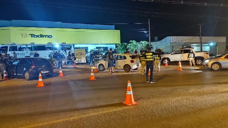 Operação Lei Seca prende três pessoas por embriaguez ao volante em Cuiabá