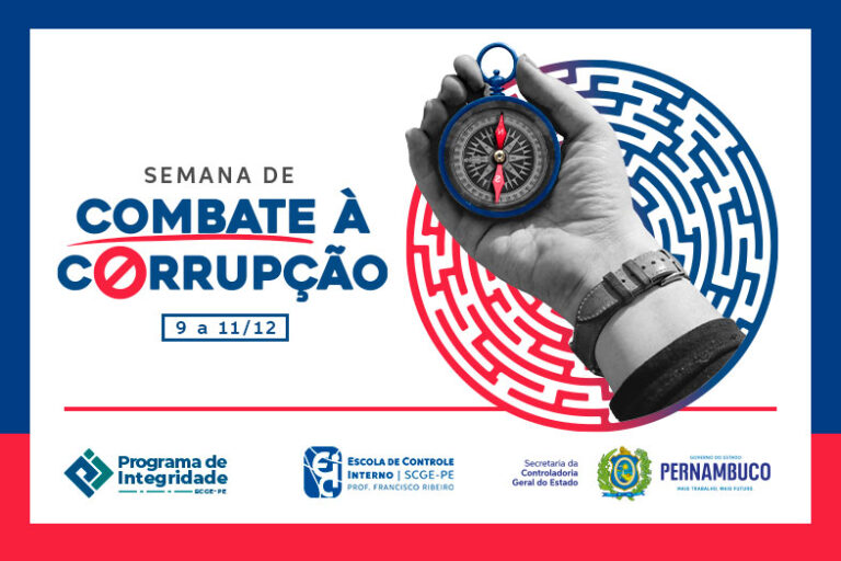 Controladoria-Geral de Pernambuco promove “Semana de Combate à Corrupção”