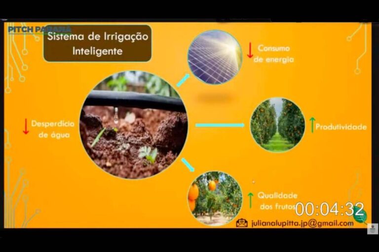 Startup vence o Pitch Paraná com sistema de irrigação inteligente