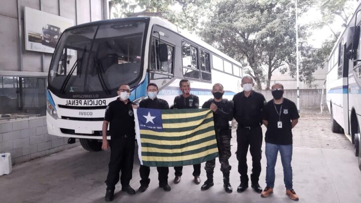 Piauí recebe ônibus e viaturas do Departamento Penitenciário Nacional