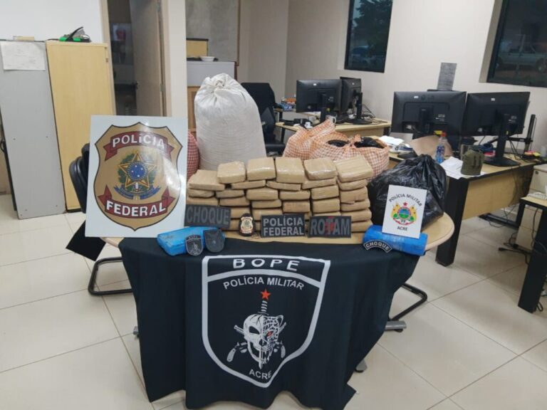 Em três meses, Bope apreende 20 armas de fogo e mais de 173 kg de drogas no Acre