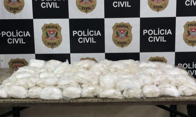 Denarc apreende 50 mil papelotes de cocaína na zona leste