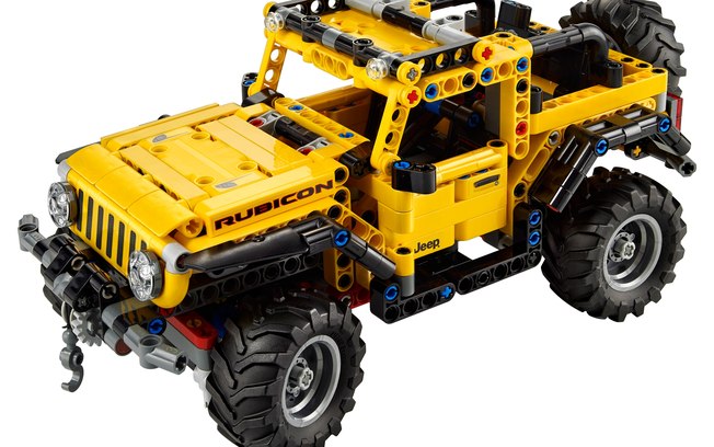 Jeep Wrangler Rubicon ganha kit Lego com direção e guincho funcionais