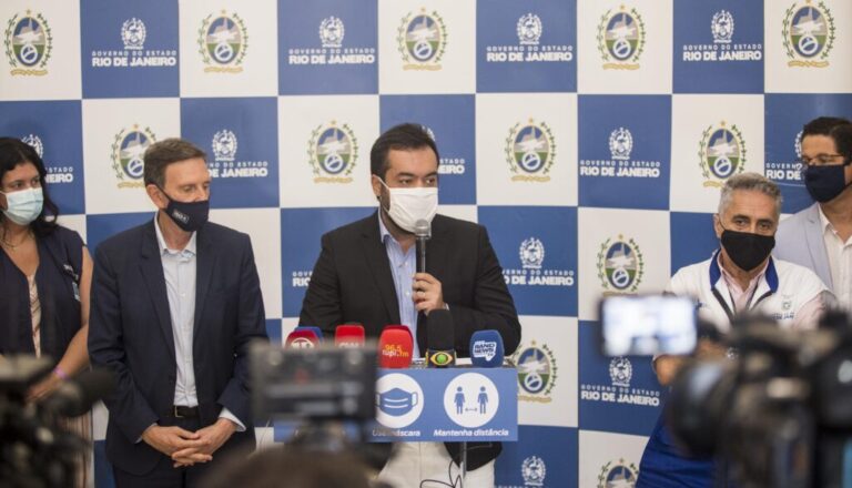 Governo do Estado e Prefeitura do Rio anunciam novas medidas para enfrentar a pandemia