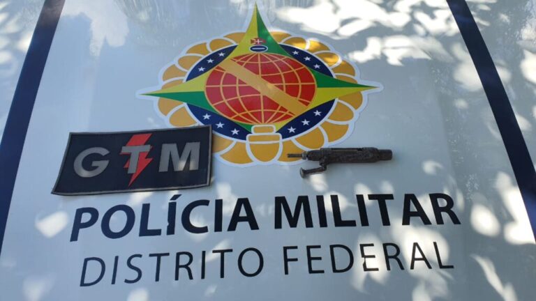 PMDF apreende adolescente com arma caseira em Planaltina