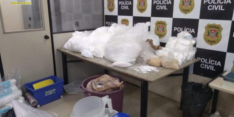 Mais de 183 kg de cocaína e crack são apreendidos em São Bernardo