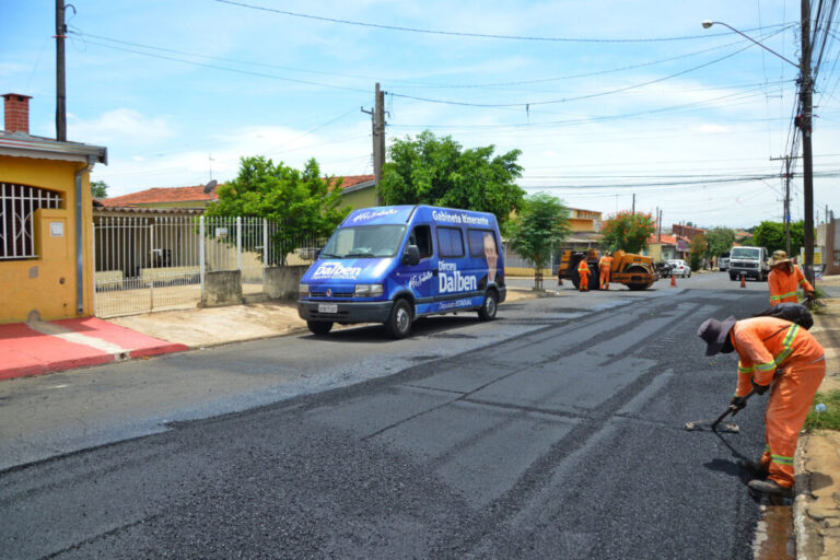 Emendas ao Orçamento garantem asfalto novo em Sumaré