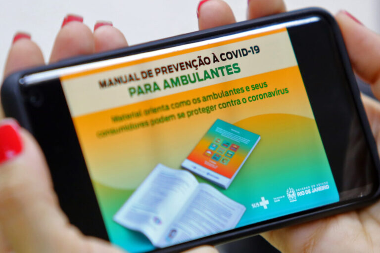 Covid-19: Secretaria de Estado de Saúde lança manual para ambulantes