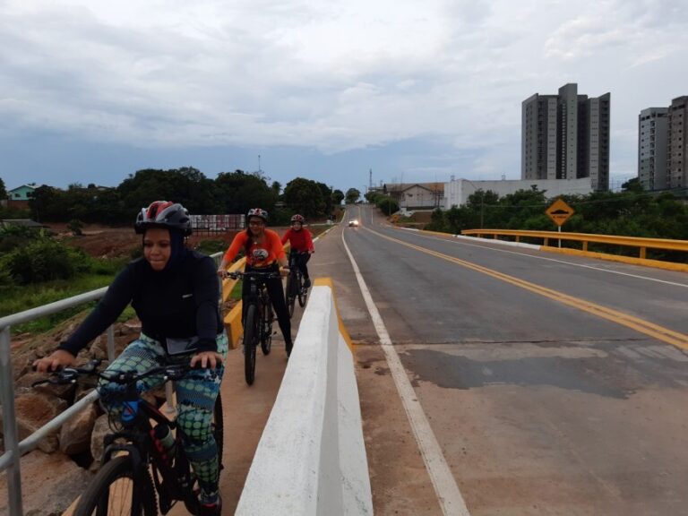 Estrutura da ponte sobre o rio Urupá assegura prática esportiva em Ji-Paraná